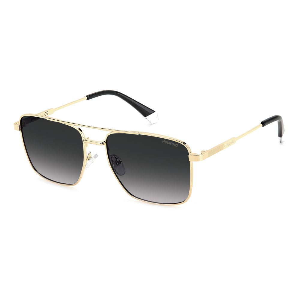 Gold Metal Sunglasses Polaroid