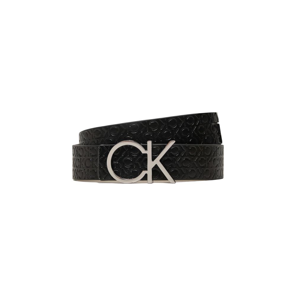 Bicolor Leather Belt Calvin Klein
