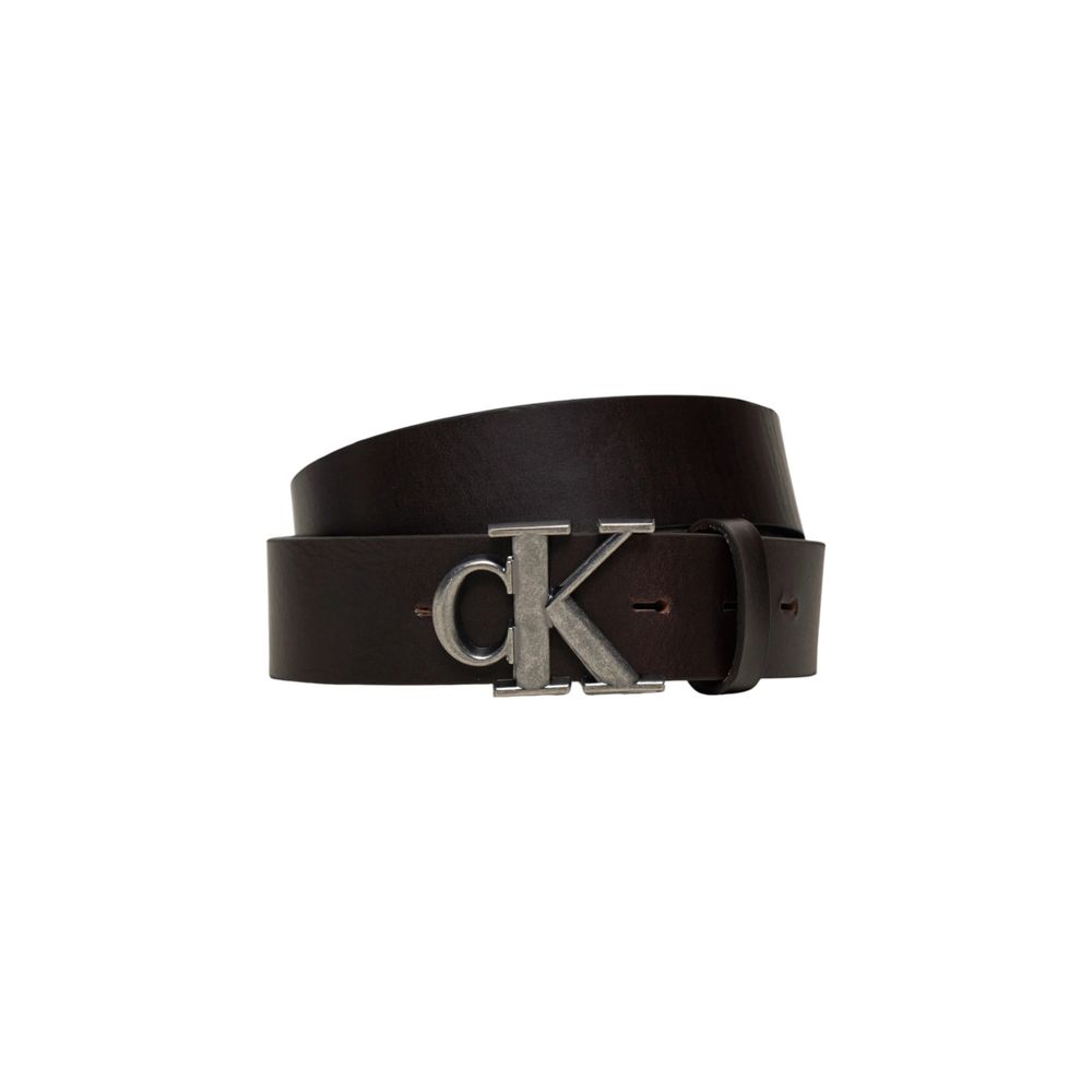 Brown Leather Belt Calvin Klein Jeans