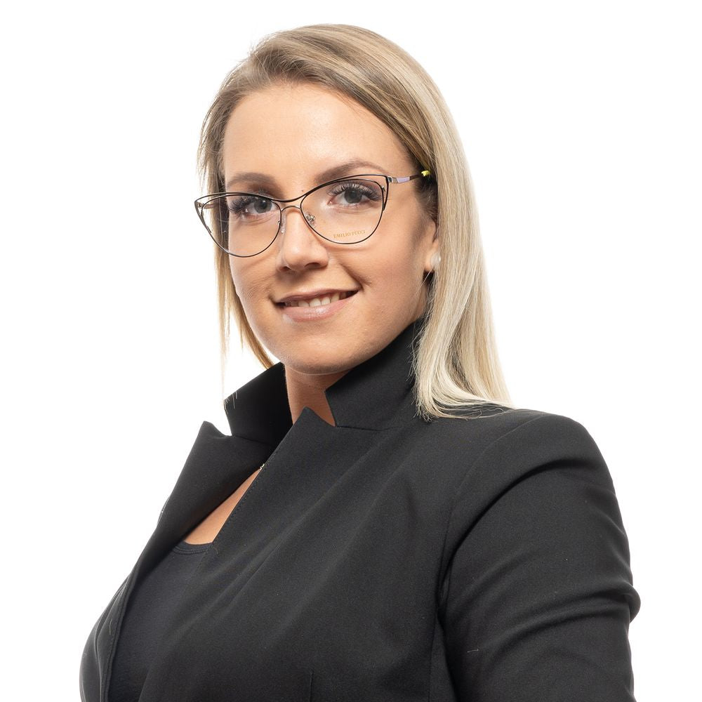 Black Women Glasses Frame Emilio Pucci