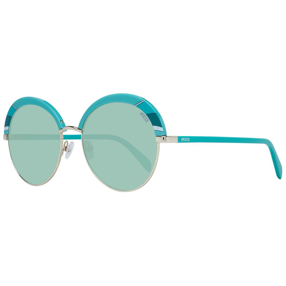 Turquoise Women Sunglass Emilio Pucci