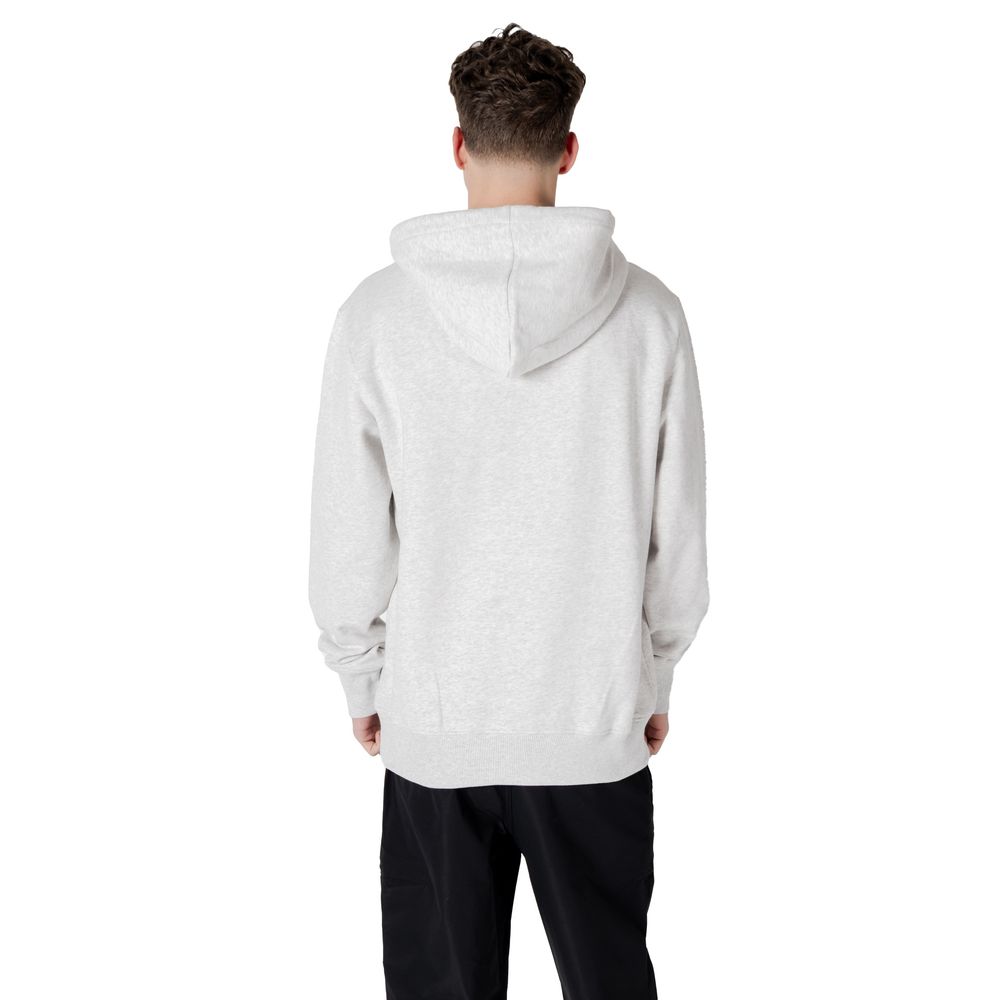 Gray Cotton Hoody Calvin Klein Jeans