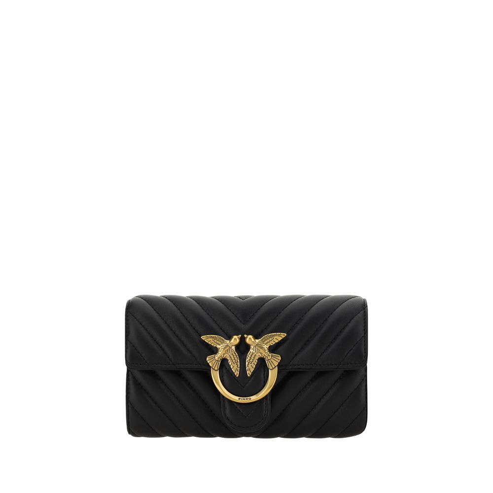 Love One Shoulder Wallet PINKO