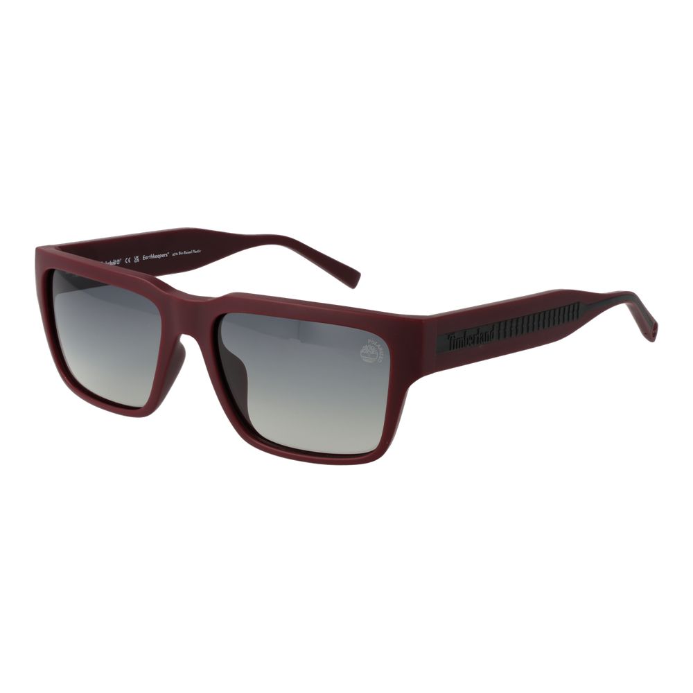 Burgundy Men Sunglass Timberland