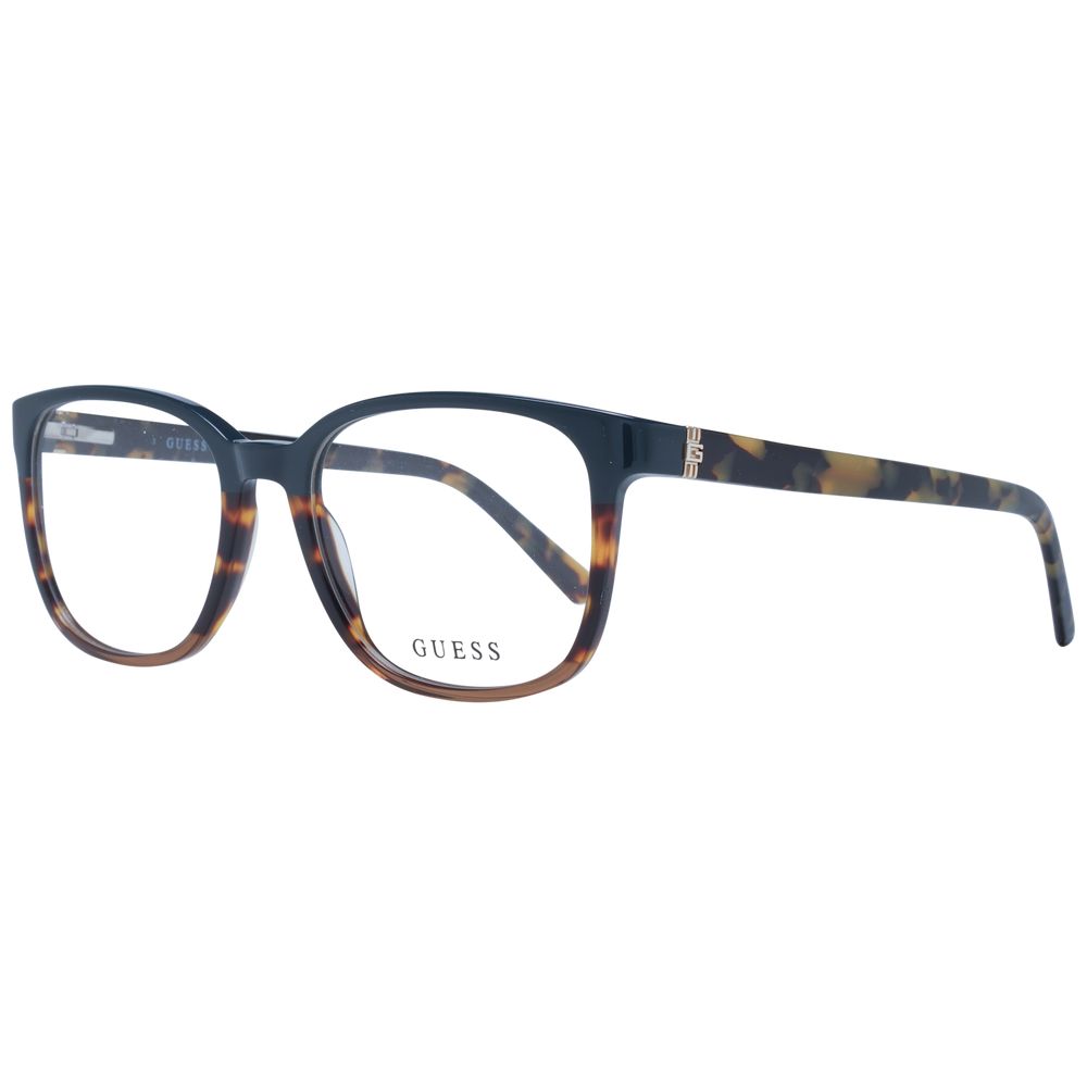 Brown Men Glasses Frame Guess