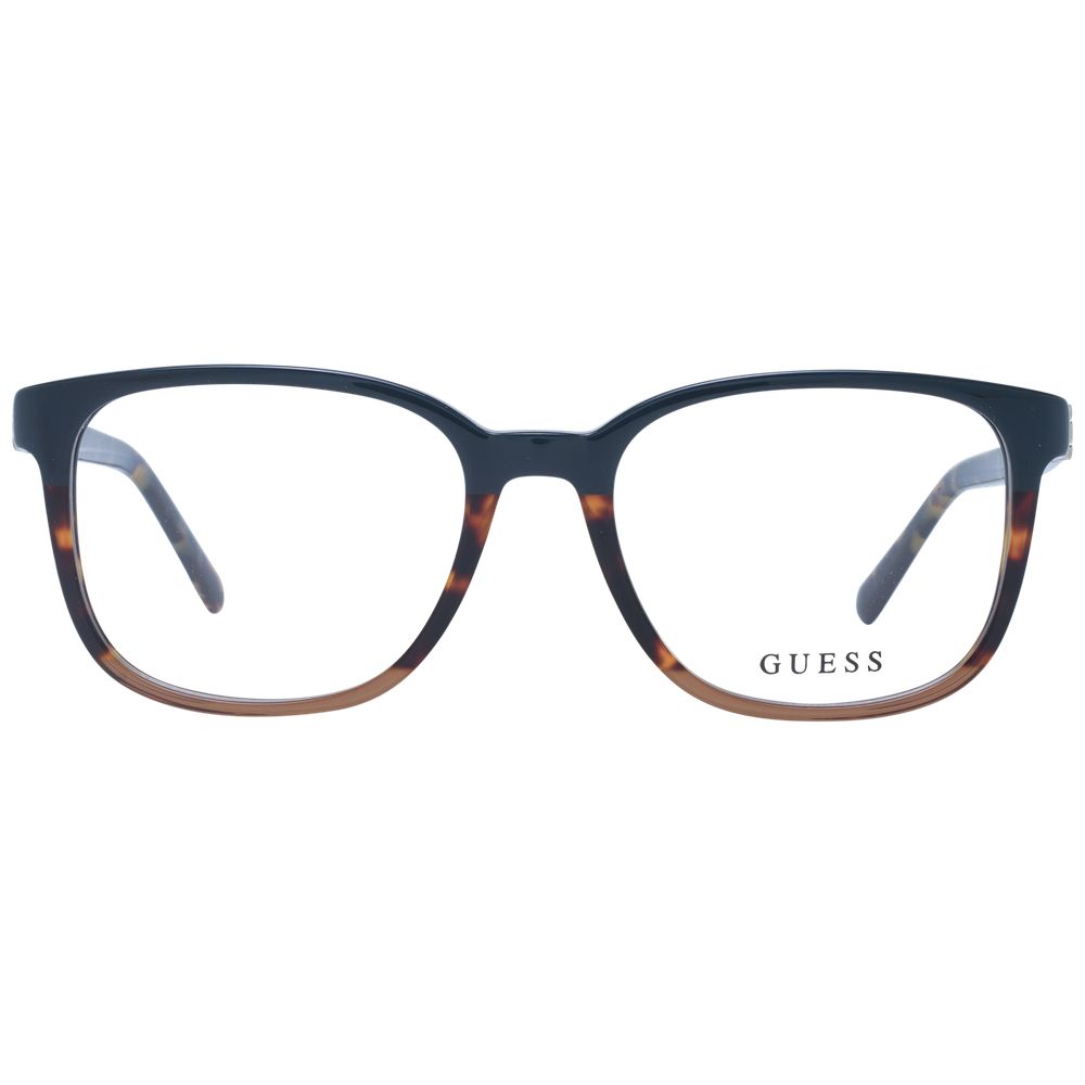 Brown Men Glasses Frame Guess