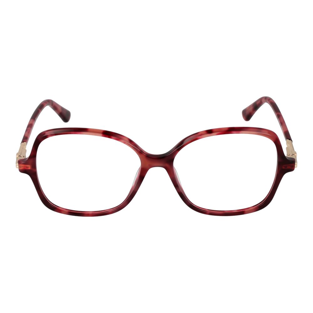 Burgundy Women Glasses Frame Guess