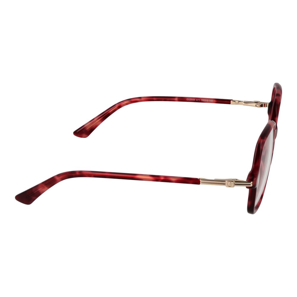 Burgundy Women Glasses Frame Guess