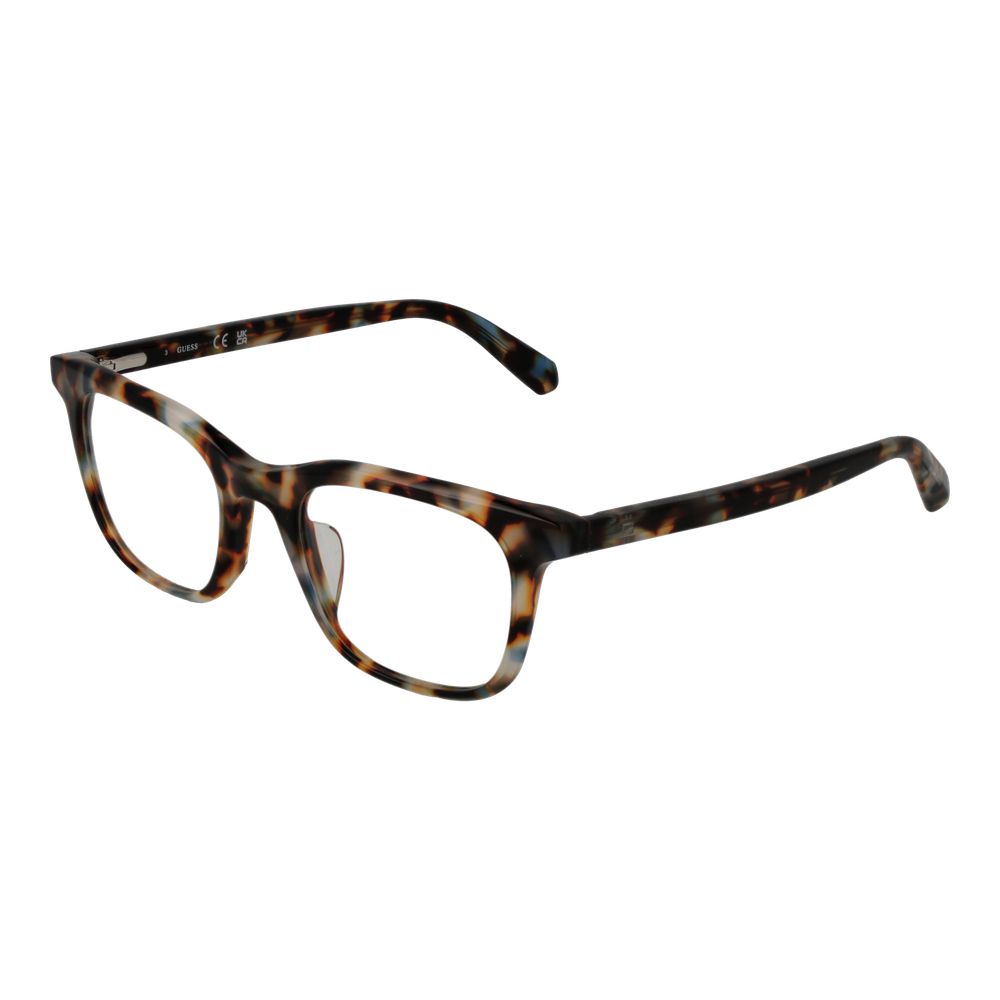 Brown Men Glasses Frame Guess