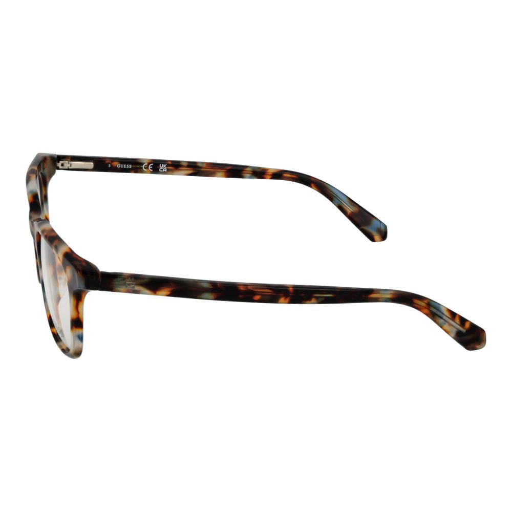 Brown Men Glasses Frame Guess