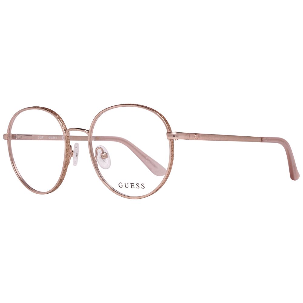 Gold Women Glasses Frame Guess