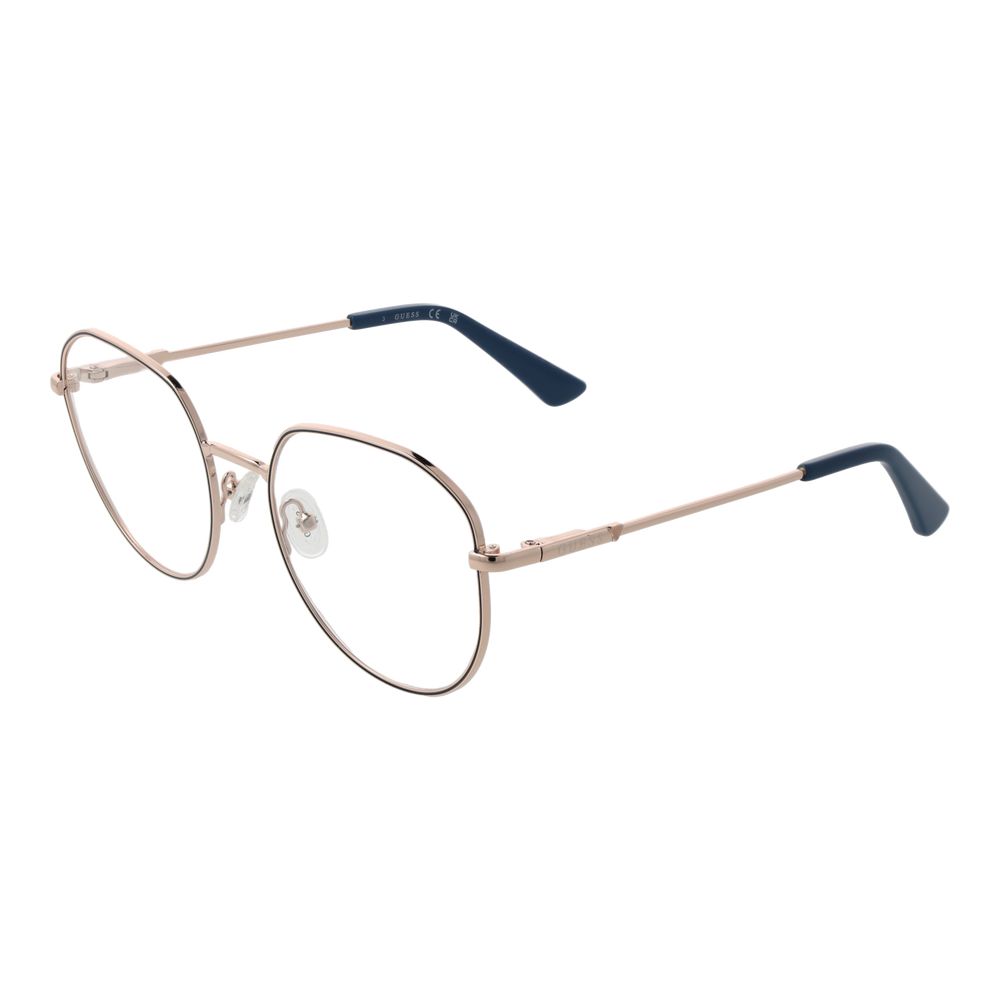 Rose Gold Women Glasses Frame Guess
