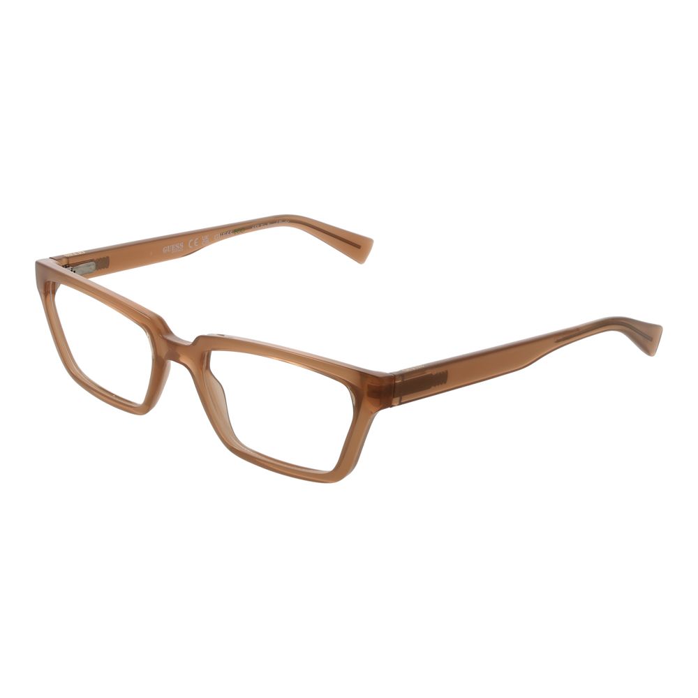 Beige Women Glasses Frame Guess