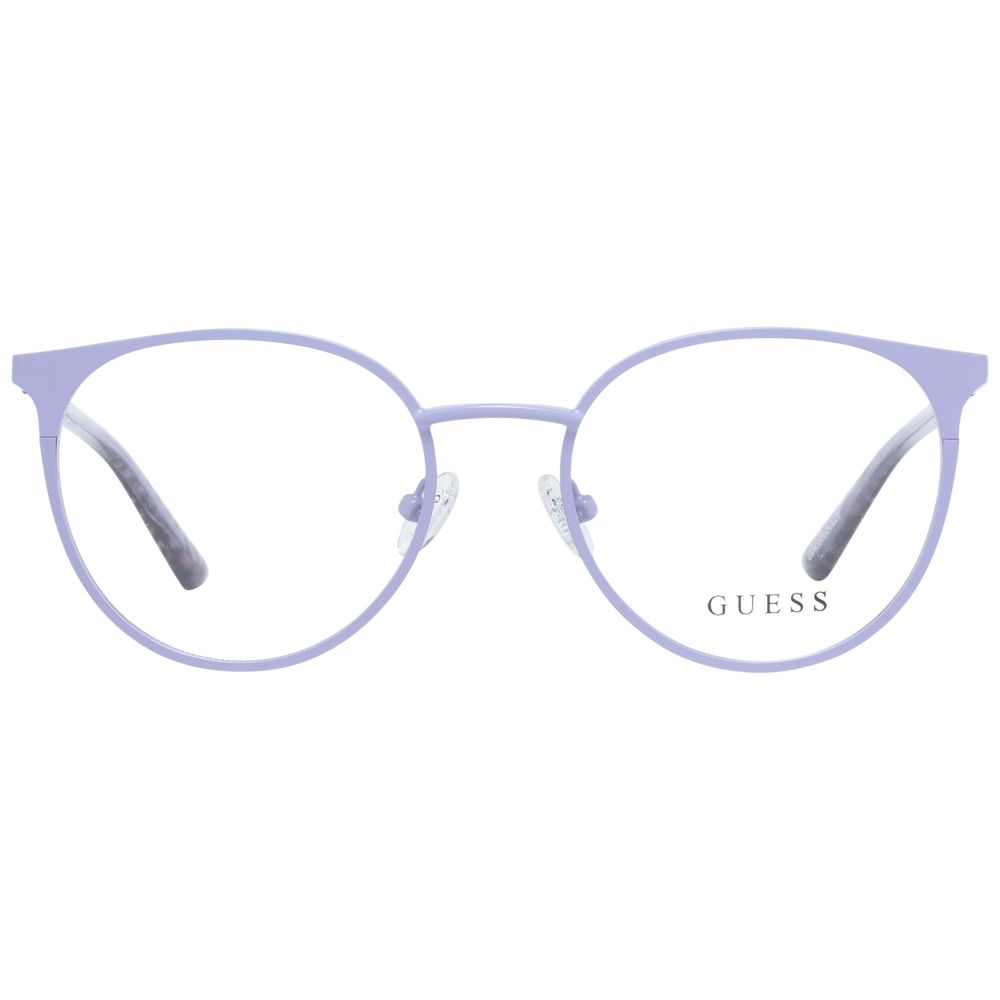 Purple Women Glasses Frame Guess