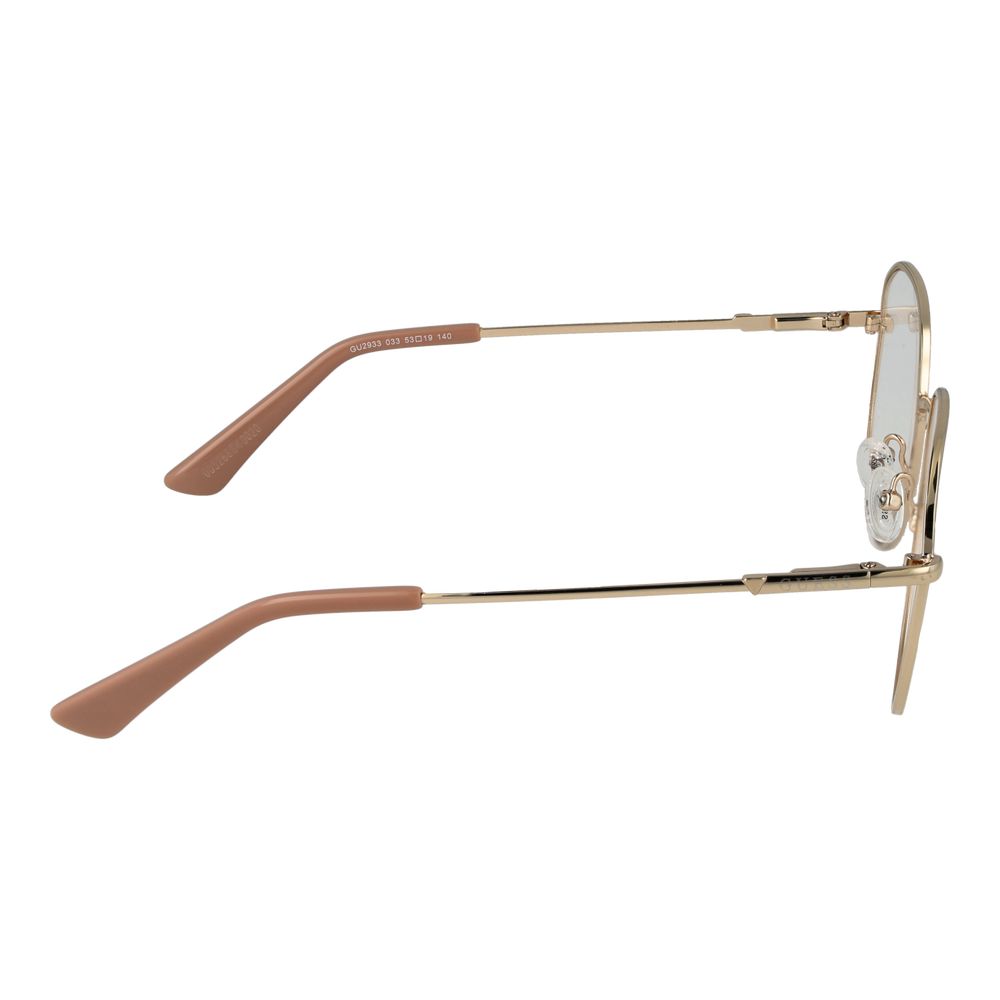 Gold Women Glasses Frame Guess