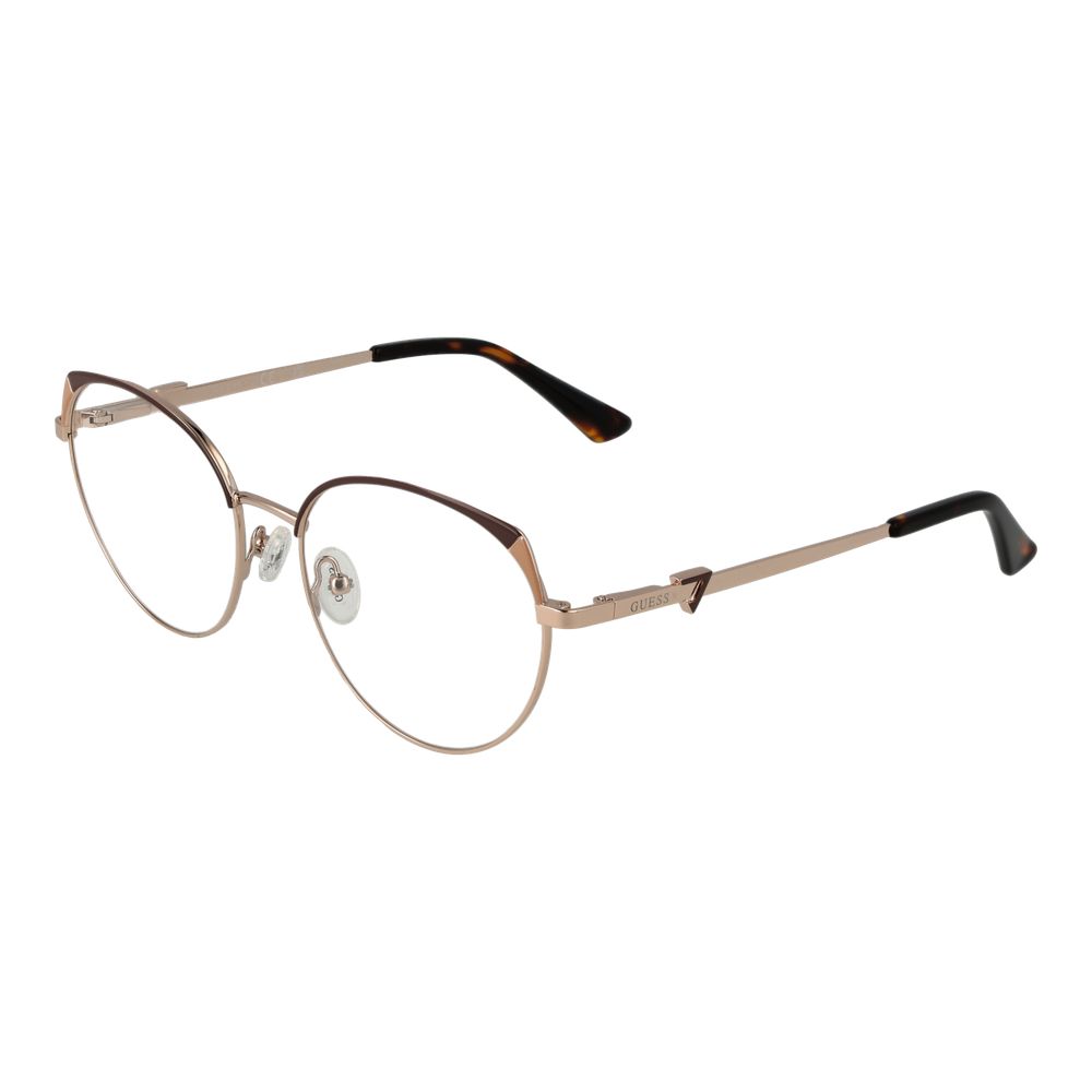 Gold Women Glasses Frame Guess
