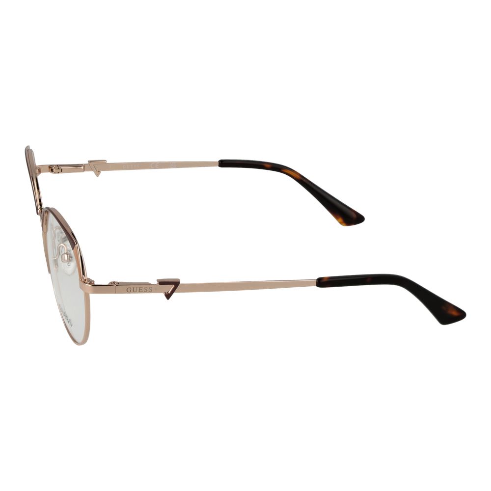 Gold Women Glasses Frame Guess