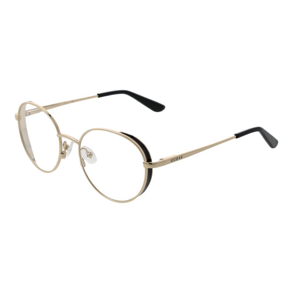 Gold Women Glasses Frame Guess