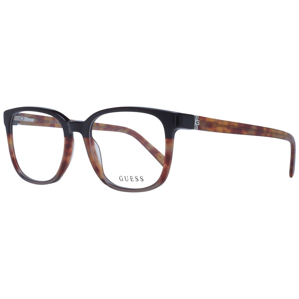 Brown Men Glasses Frame Guess