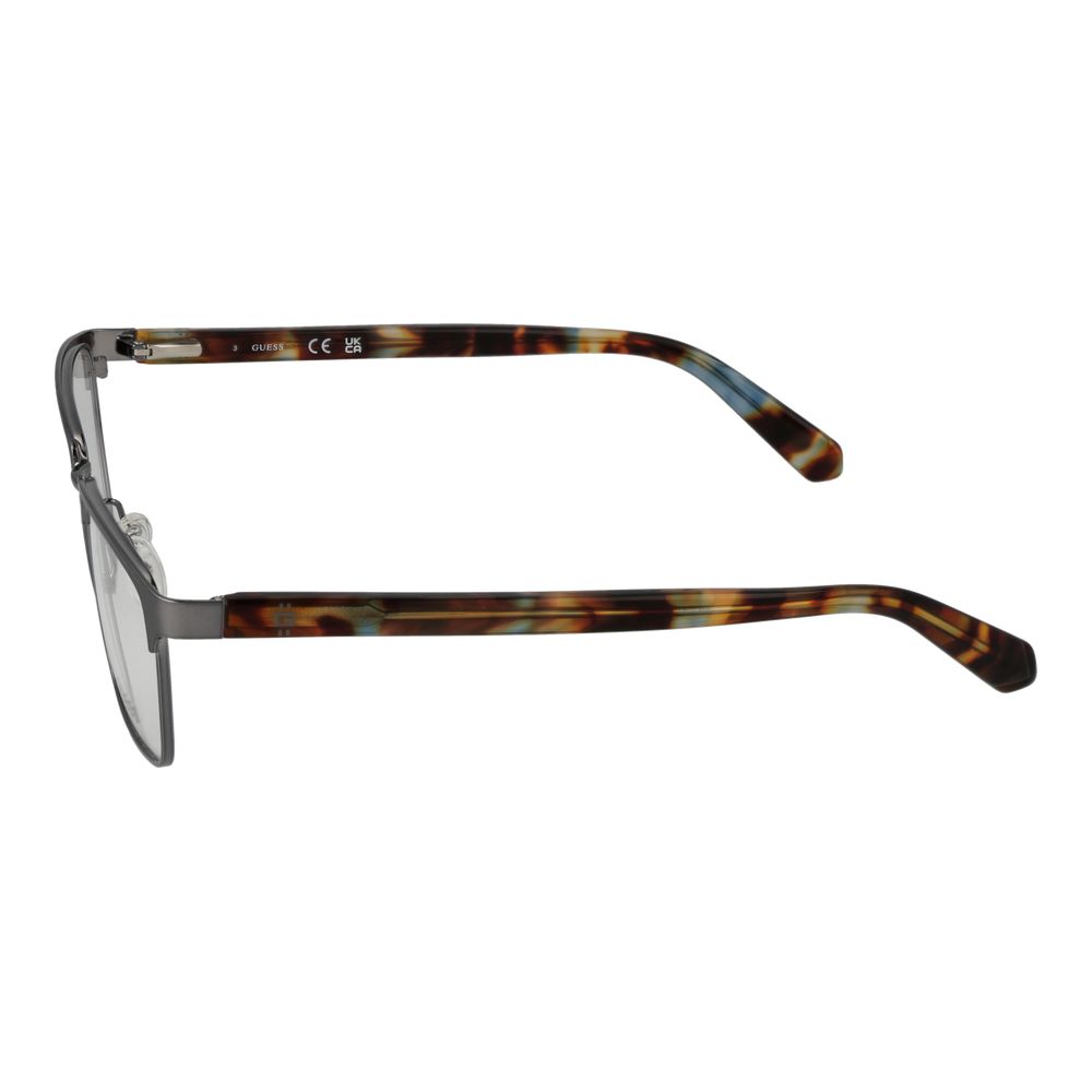 Gray Men Glasses Frame Guess
