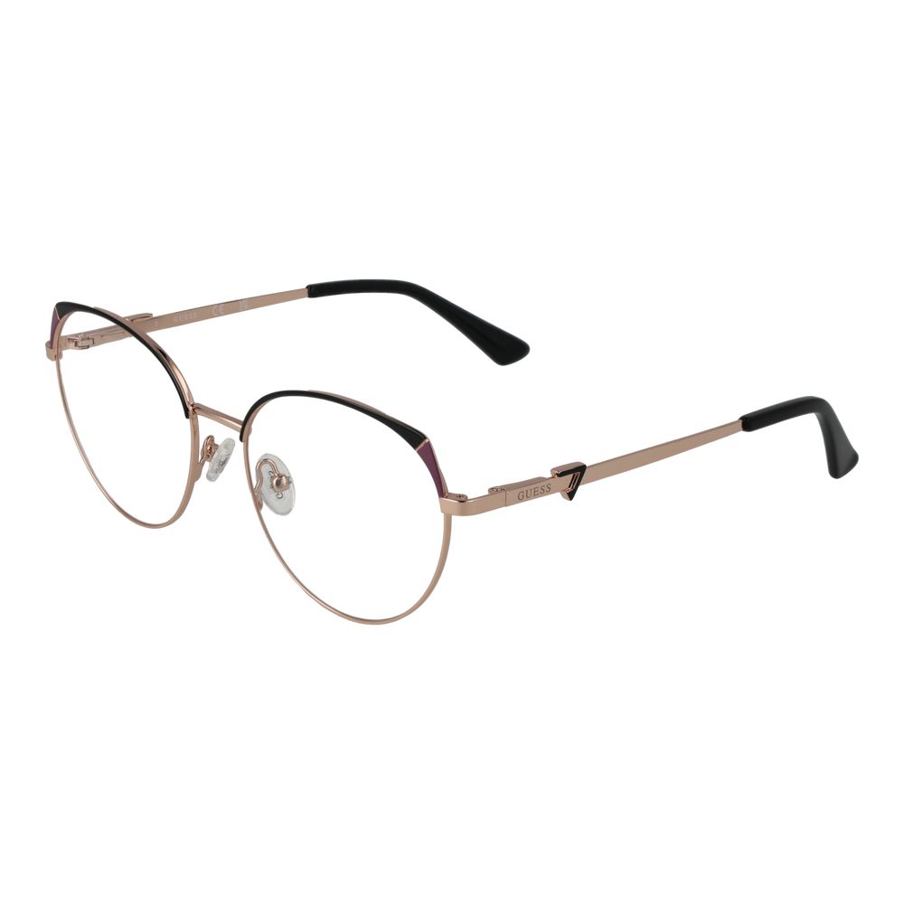 Rose Gold Women Glasses Frame Guess