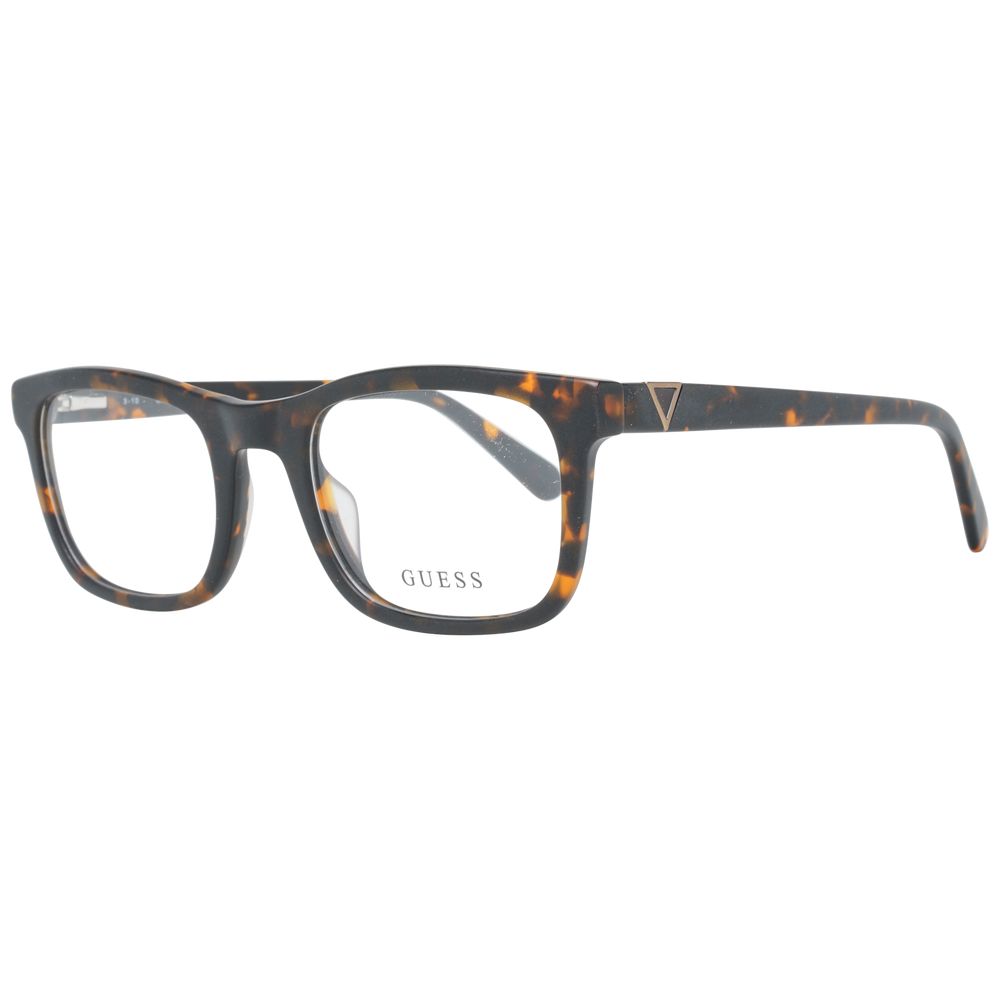 Brown Men Glasses Frame Guess