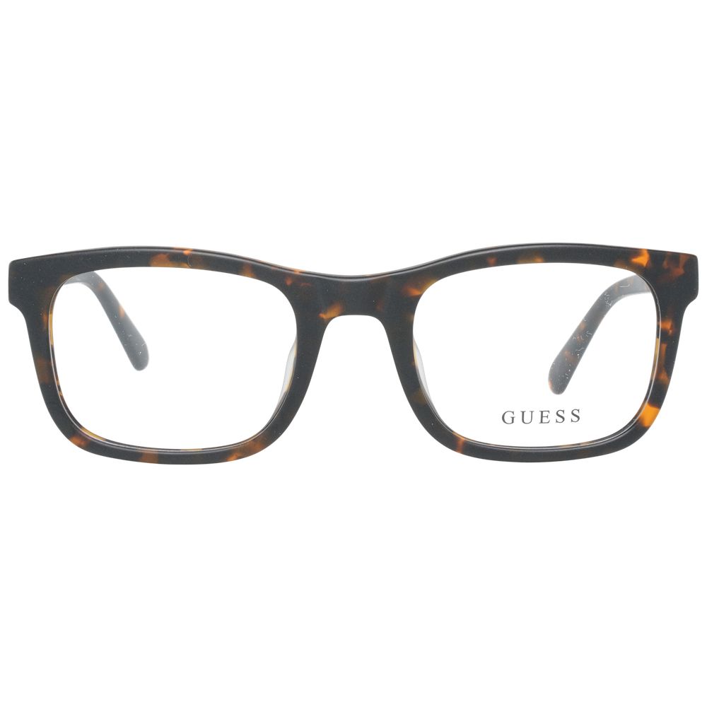 Brown Men Glasses Frame Guess