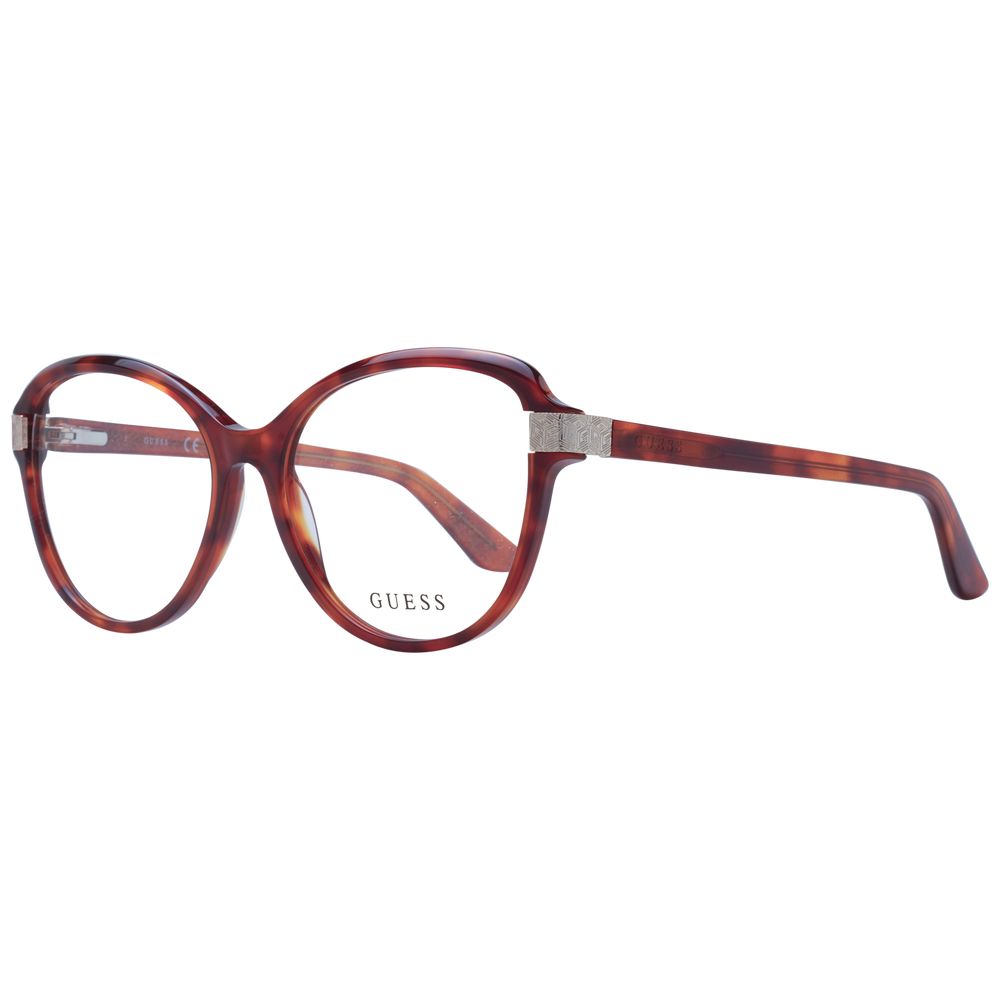 Brown Women Glasses Frame Guess