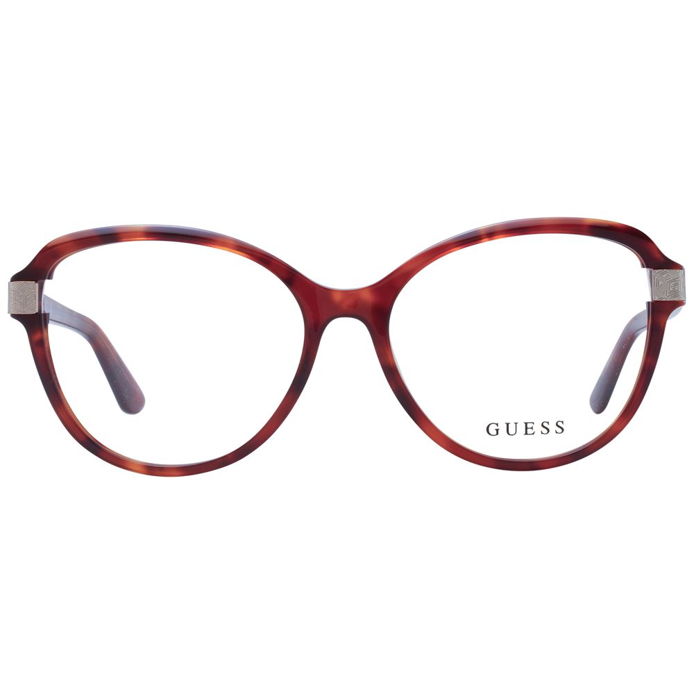 Brown Women Glasses Frame Guess