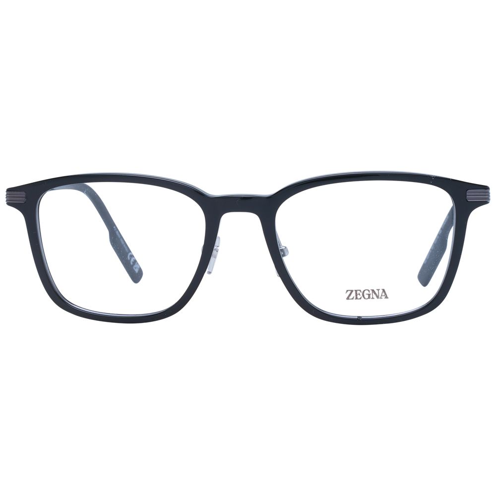 Black Men Glasses Frame Ermenegildo Zegna