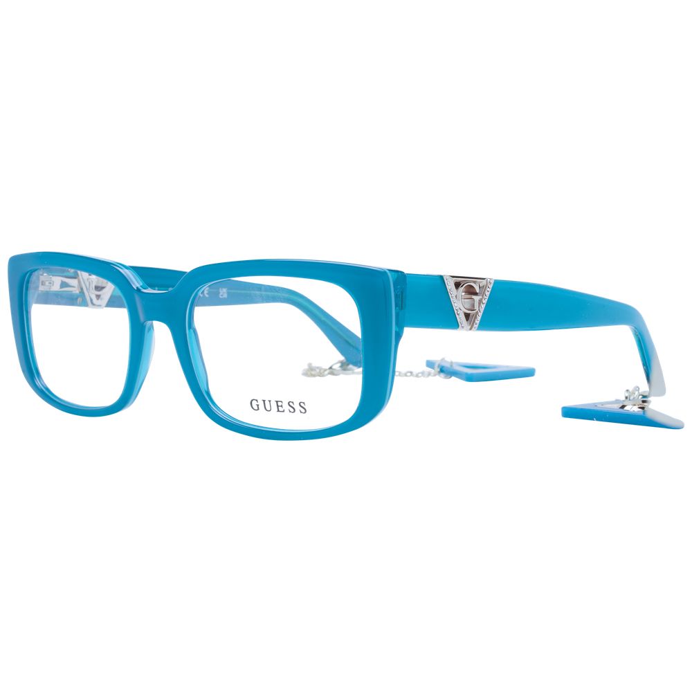 Turquoise Women Glasses Frame Guess