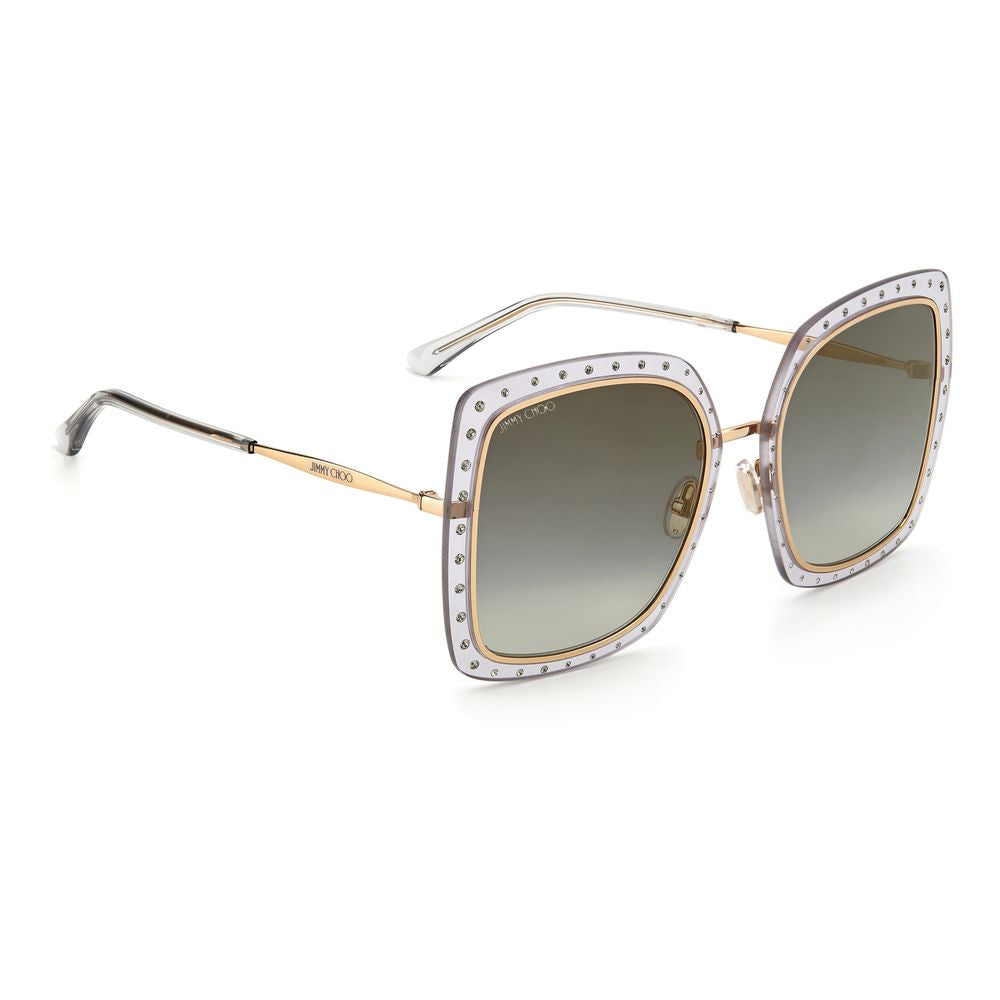 Gold Metal Sunglasses Jimmy Choo