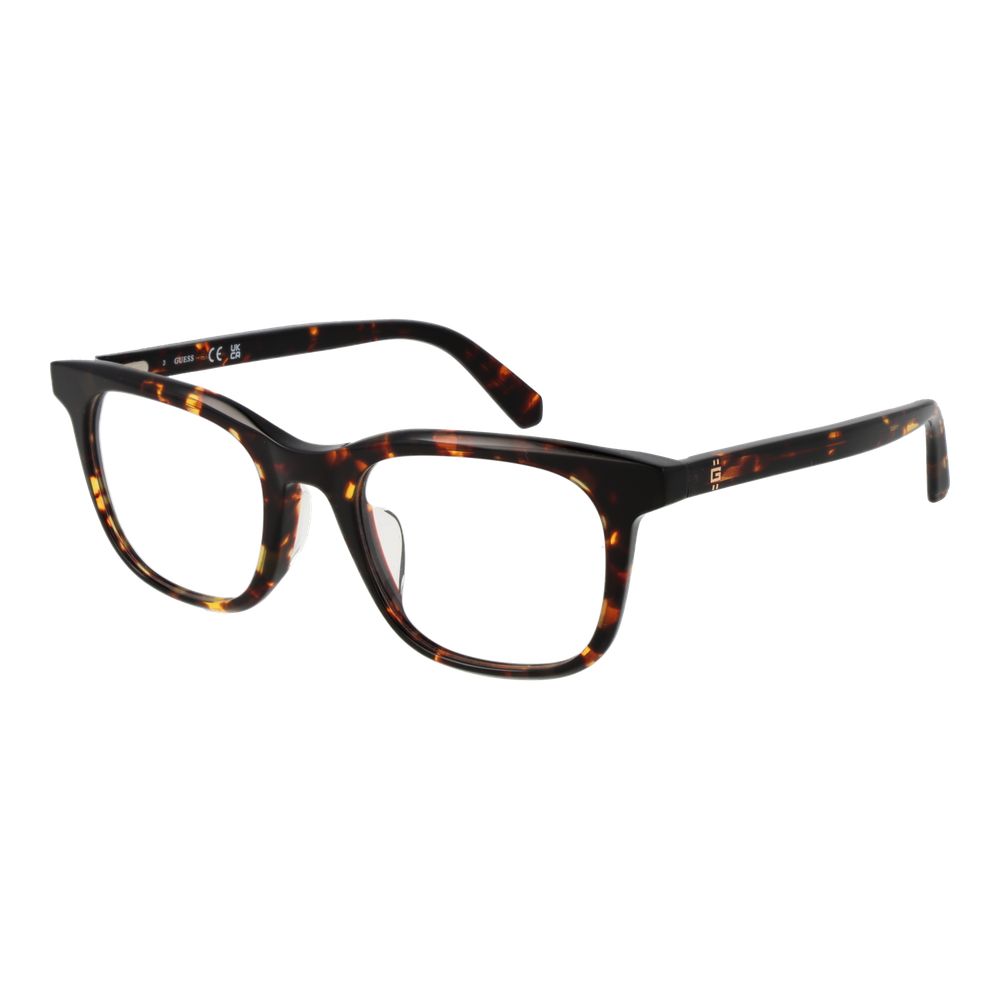 Brown Men Glasses Frame Guess