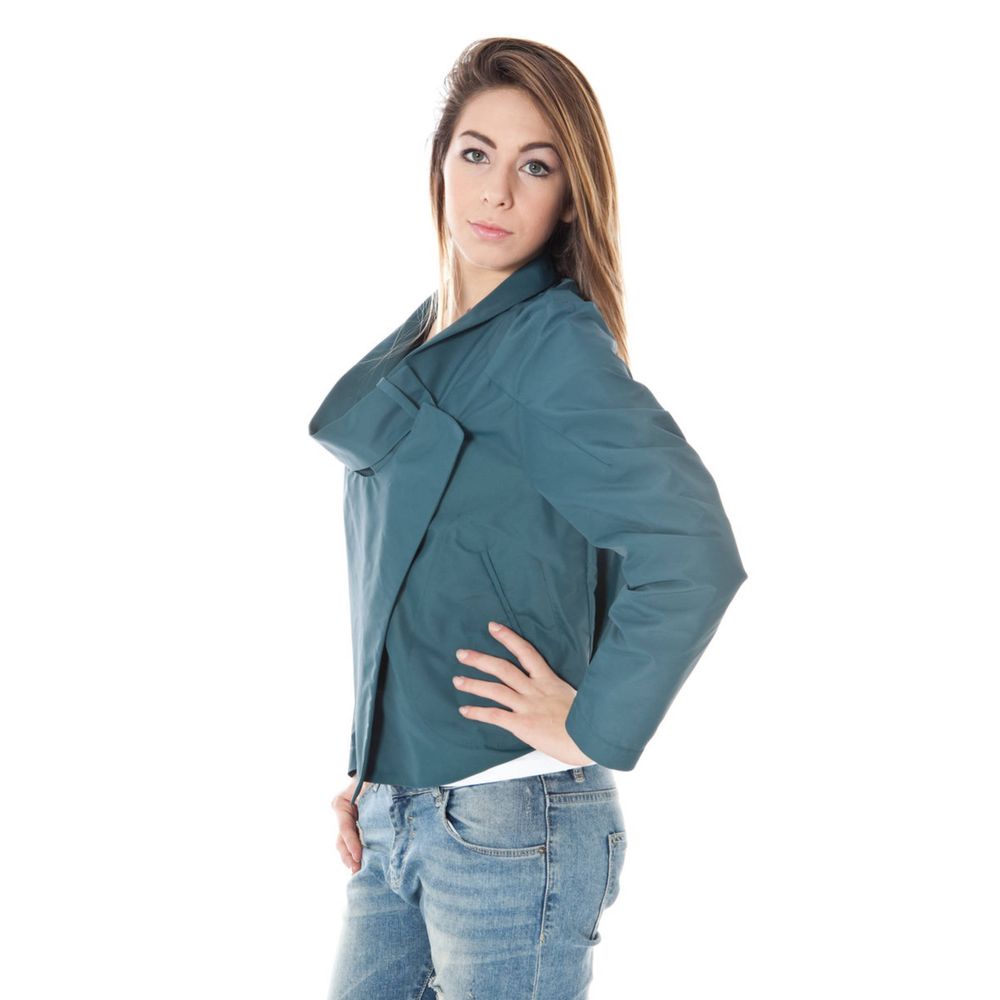 Green Polyamide Women Jacket Calvin Klein