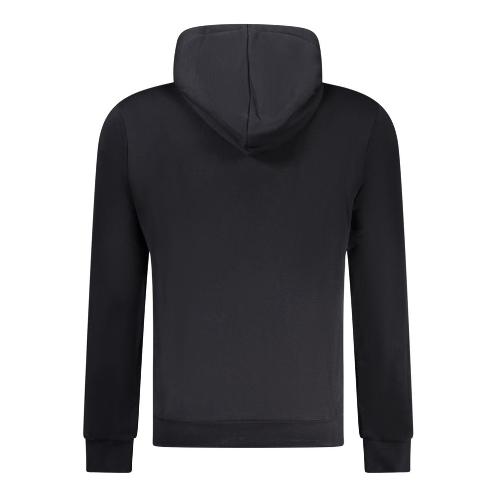 Black Cotton Men Sweater Napapijri