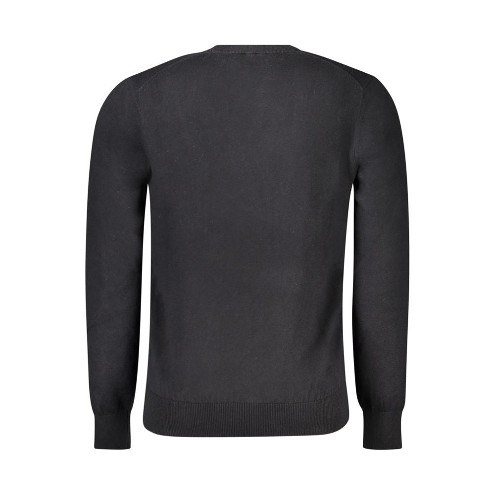 Black Cotton Men Sweater North Sails
