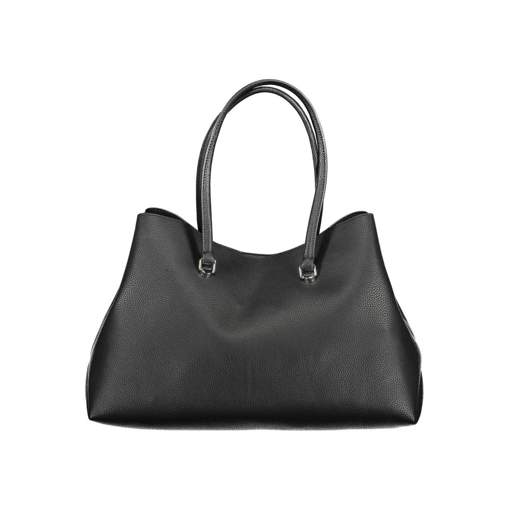 Black Polyester Women Handbag Tommy Hilfiger