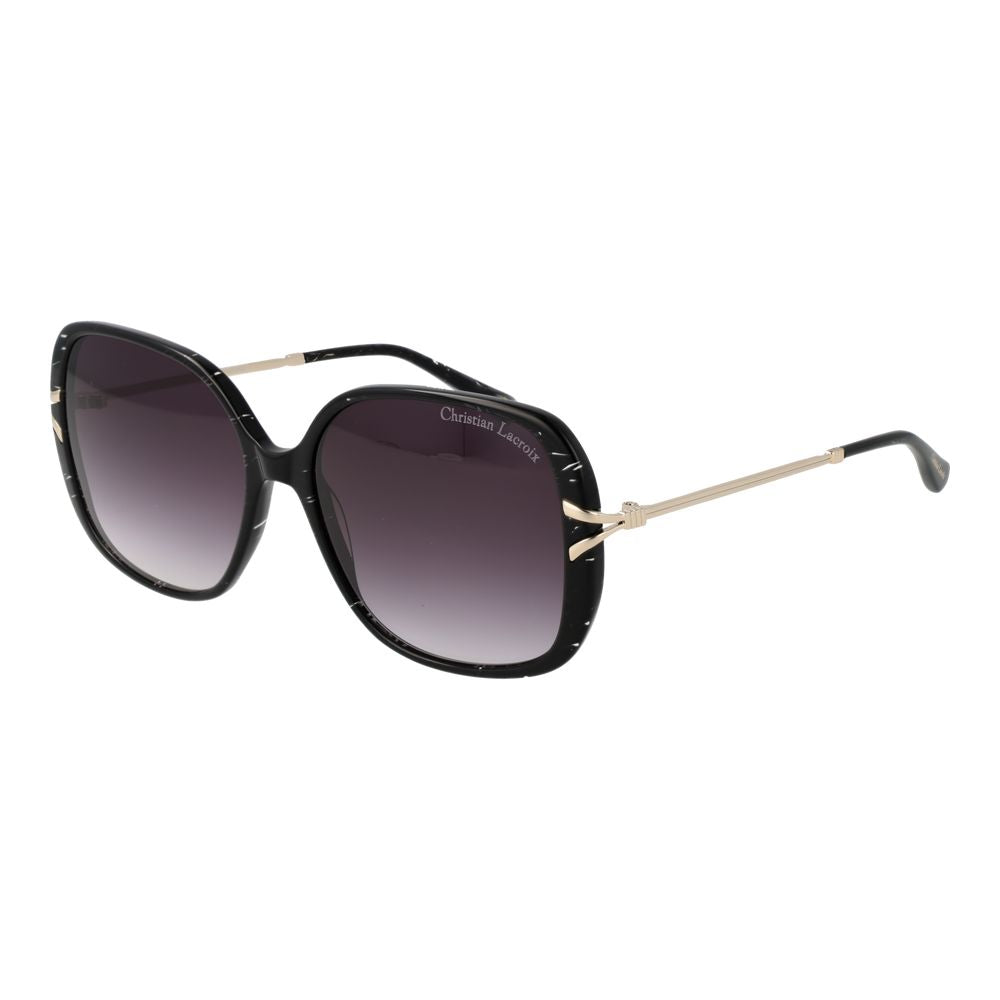 Black Women Sunglass Christian Lacroix