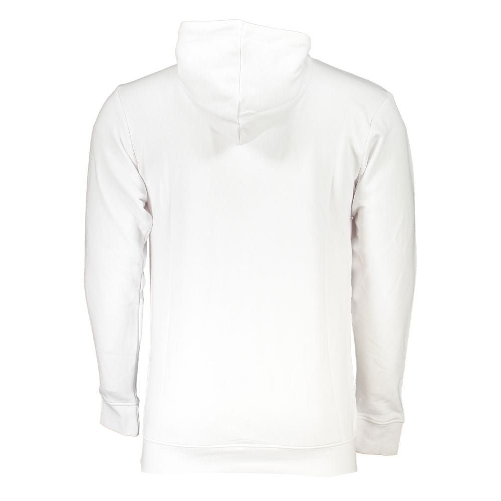 White Cotton Men Sweater Cavalli Class