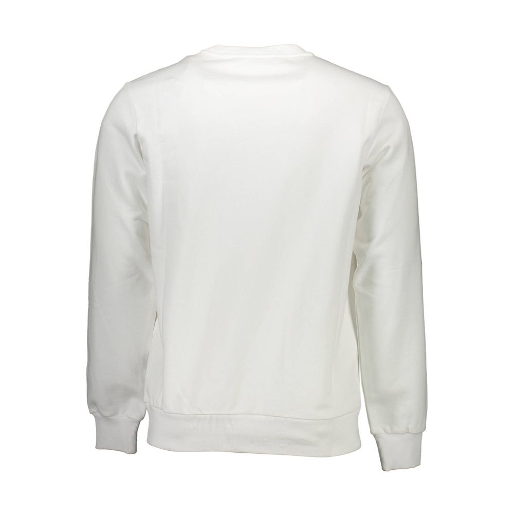 White Cotton Men Sweater Diesel