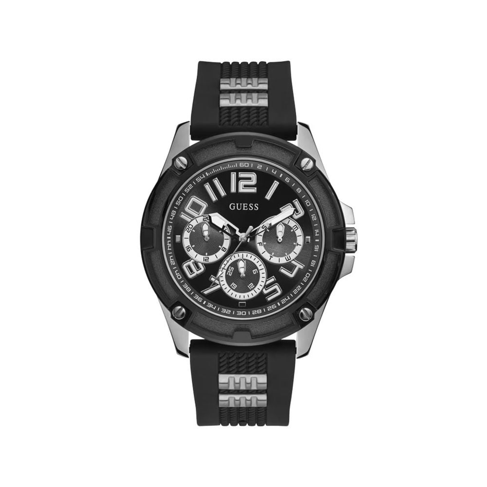 Black Synthetic Watch Guess