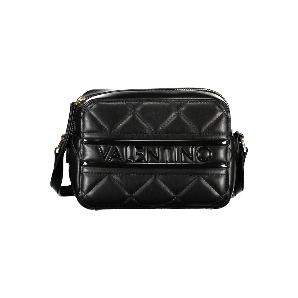 Black Polyethylene Women Handbag Mario Valentino