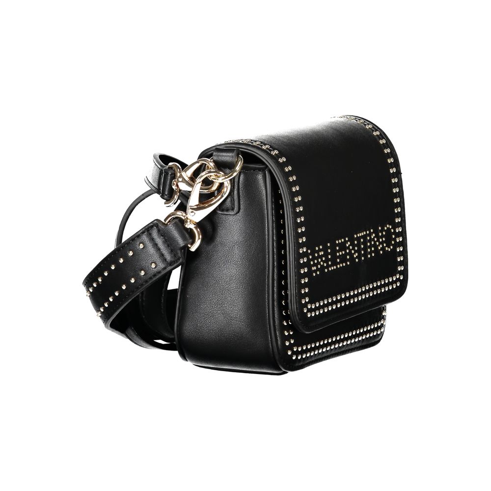 Black Polyethylene Women Handbag Mario Valentino
