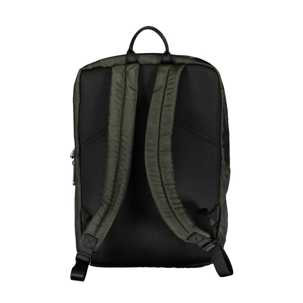 Green Polyester Men Backpack Calvin Klein