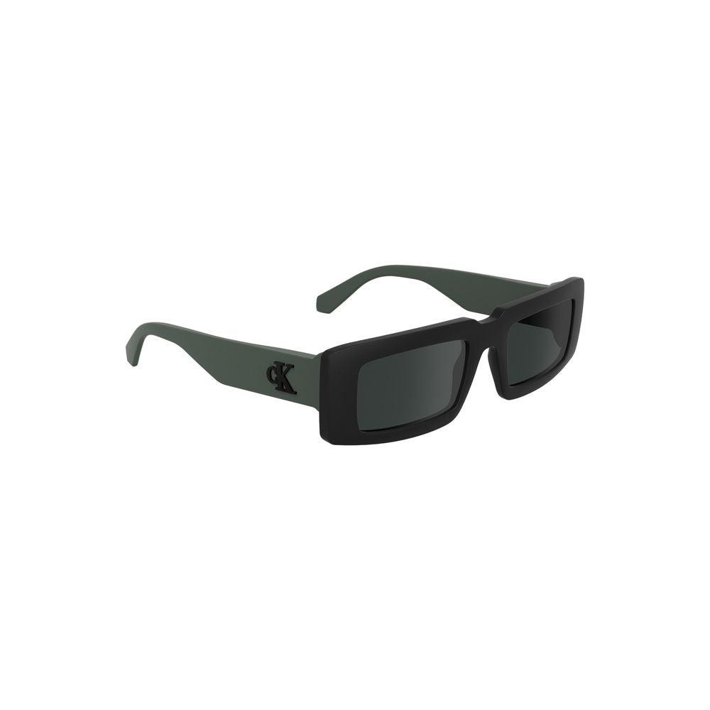 Black Bio-Based Fabric Men Sunglasses Calvin Klein