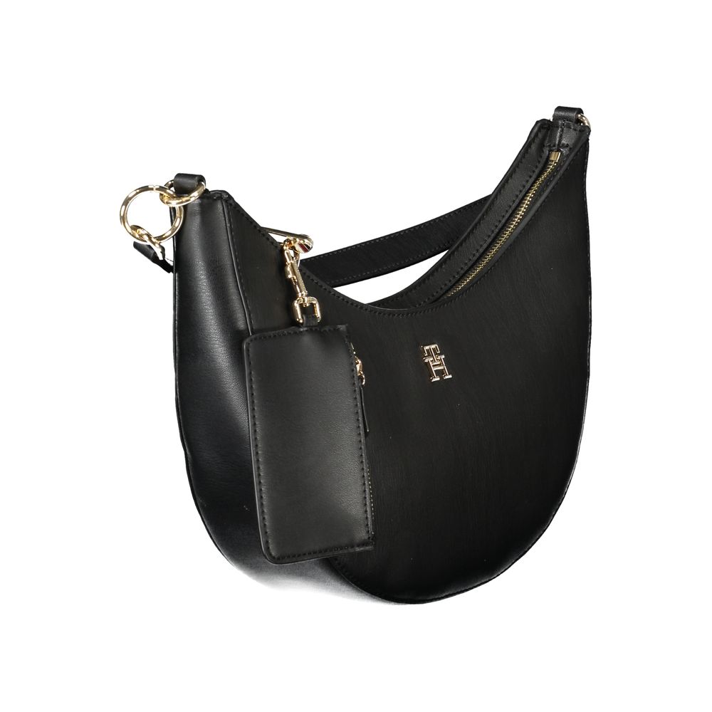 Black Polyethylene Women Handbag Tommy Hilfiger