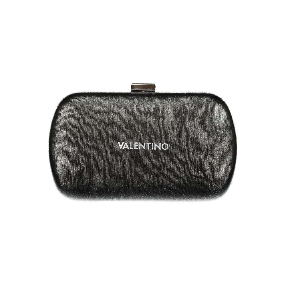 Black Polyethylene Women Handbag Mario Valentino