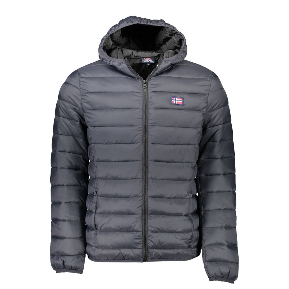 Black Polyamide Men Jacket Norway 1963