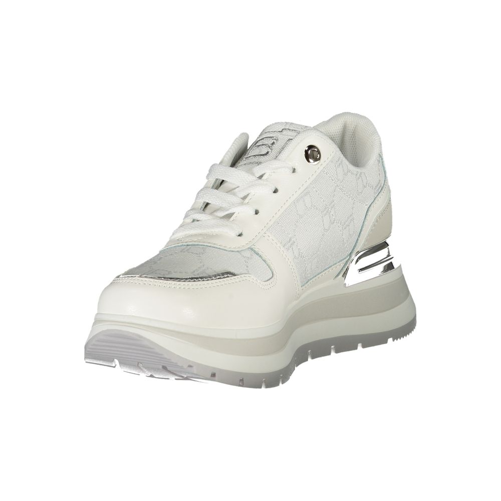 White Polyester Women Sneaker Laura Biagiotti
