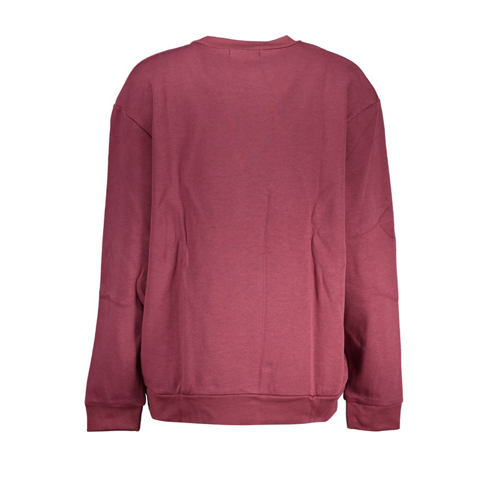 Purple Cotton Women Sweater Cavalli Class